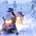 Snowmobile safari in Rovaniemi Lapland